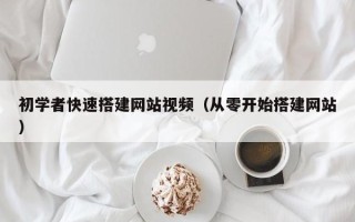 莘县初学者快速搭建网站视频（从零开始搭建网站）